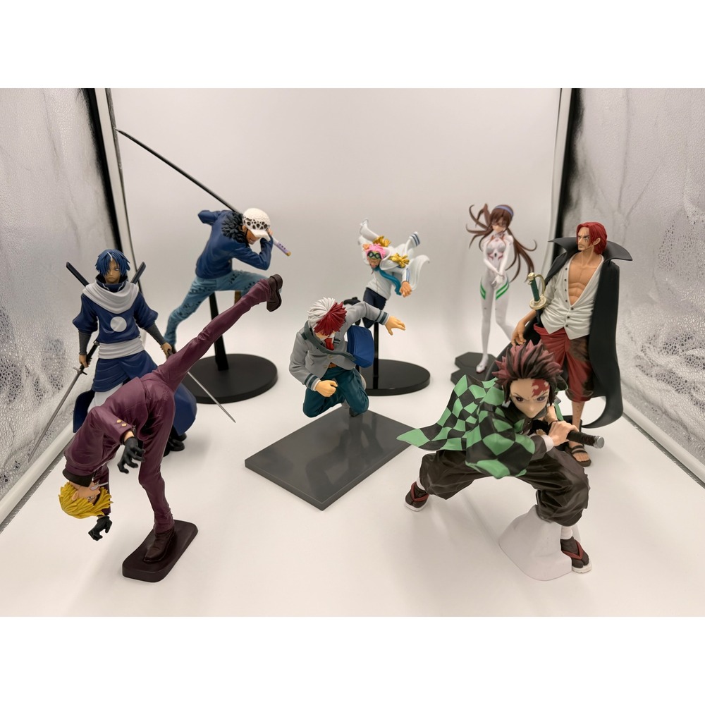 Anime Figure Lot Banpresto Bandai My Hero Academia One Piece Figures